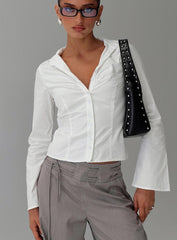 Arianwyn Long Sleeve Shirt White