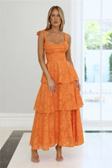 Pure Energy Maxi Dress Orange