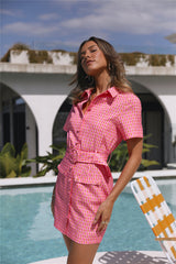 Doll Up Mini Dress Pink
