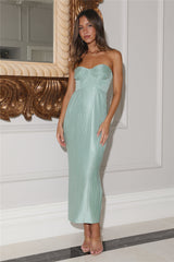 Chase The Blues Maxi Dress Sage