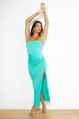 Love To Stare Maxi Dress Aqua