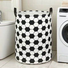 Football Laundry Basket β Large Storage Bin with Handles