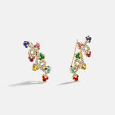 Disney Mickey Mouse Christmas Lights Crawler Earrings - Holiday Lights