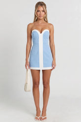 Sunset Sculpt Romper Mini Dress