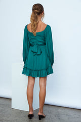 Deep Dreams Dress Forest Green