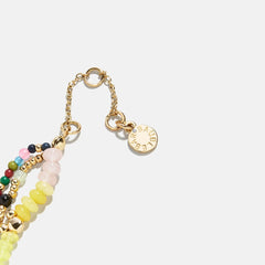 Disney Mickey Mouse Semi-Precious Layered Bracelet - Dark Multi