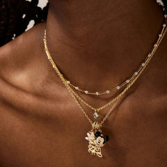 Disney Mickey Mouse Cluster Charm Necklace - Mickey Mouse