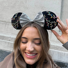 Disney Minnie Mouse Christmas Lights Ears Headband - Minnie Mouse Christmas Light Ears