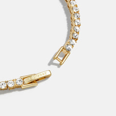 Disney Mickey Mouse Tennis Bracelet - Gold/Pavé