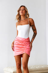 Keep It Mini Skirt Pink
