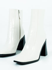 The Kia Boots White