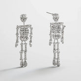 Drop Dead Hottie Earrings - Mini Silver