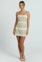 Palm Beach Luncheon Mini Dress