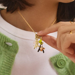 Disney Goofy Cluster Charm Necklace - Goofy