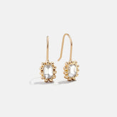 Fiona Kids' Drop Earrings - Gold/Pavé