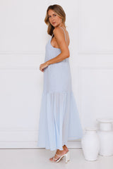 Seaglass Maxi Dress Blue