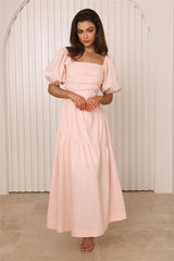 Self Love Midi Dress Pink