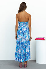 So Particular Maxi Skirt Dark Blue