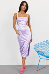 Palm Springs Midi Dress Purple