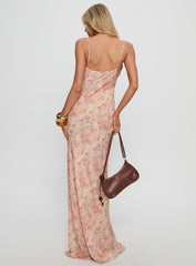 Magnolias Splice Maxi Dress Vintage Multi