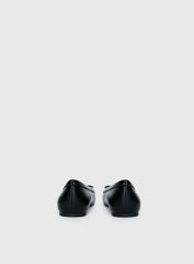 Therapy Laine Square Toe Ballet Flats Black