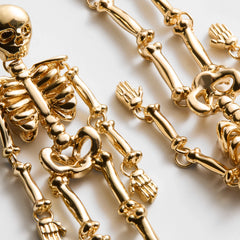 Drop Dead Hottie Earrings - Gold
