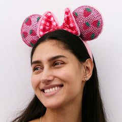 Disney Minnie Mouse Strawberry Ears Headband - Minnie Mouse Strawberry Ears