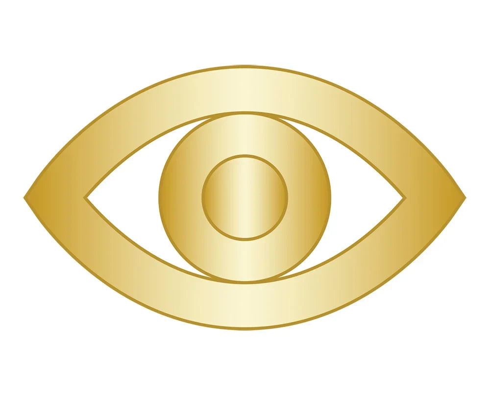 Evil Eye Icon - Gold