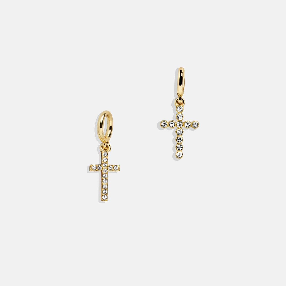 Faith Cluster Charm - Pave Cross