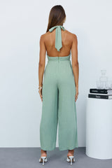 Melody Required Jumpsuit Sage