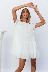 We Need Space Dress White