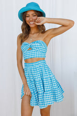 Animal Crossing Skirt Blue